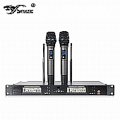 A11 dual channel handheld wireless microphone